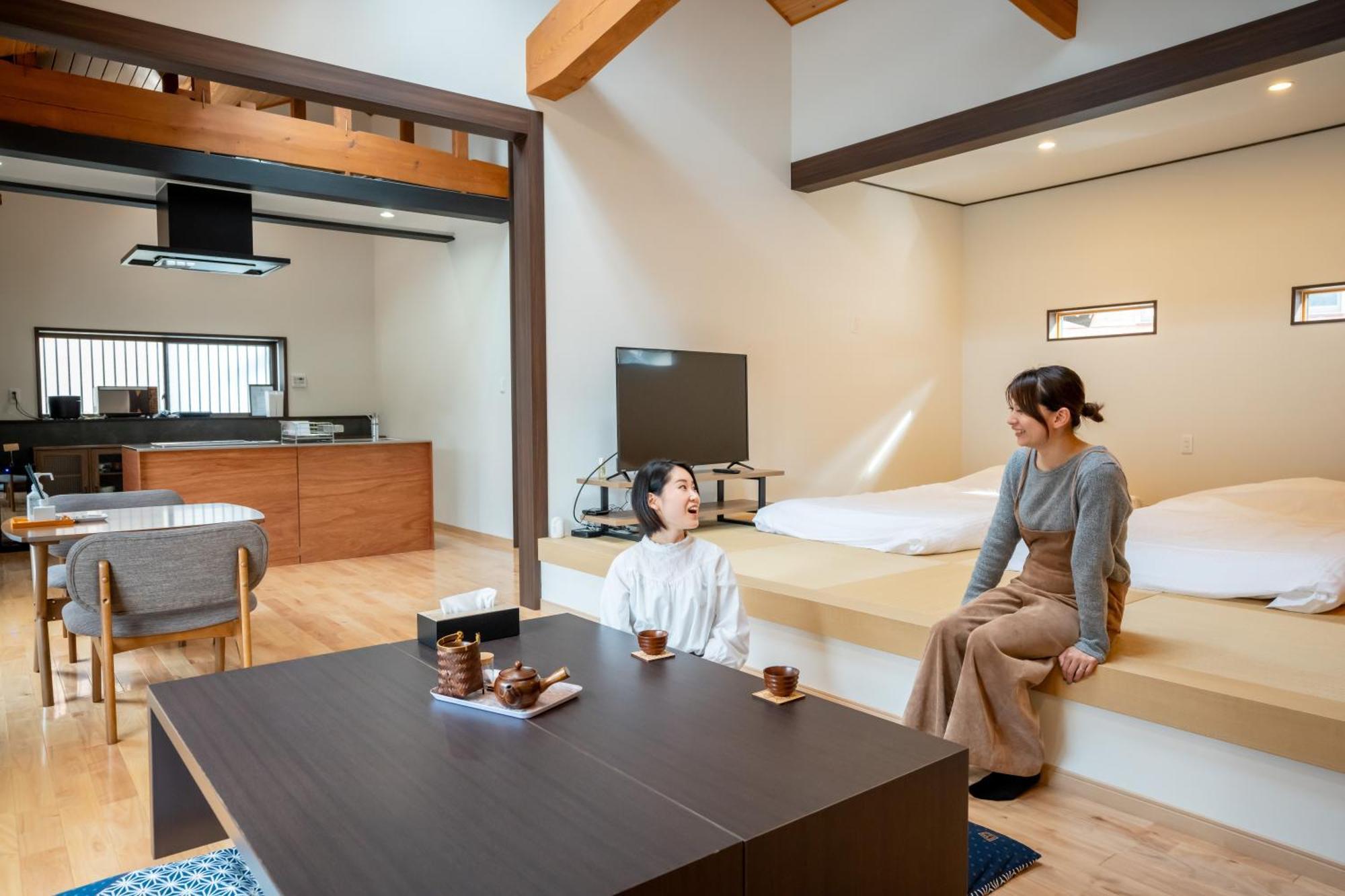 Villa Miyako 源泉かけ流し客室温泉ヴィラ みやこ別邸 Goto Eksteriør billede